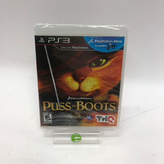 New Puss In Boots (Sony PlayStation 3 PS3, 2011) Factory Sealed