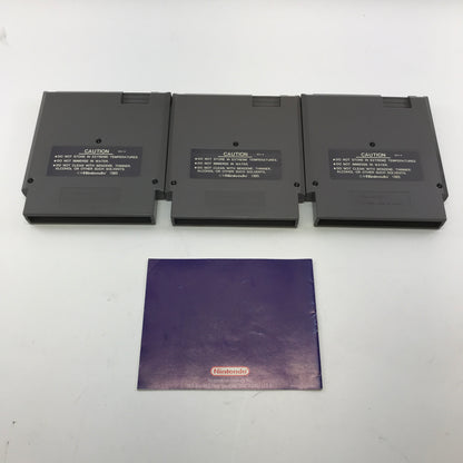 Lot of 3 Nintendo NES Games Puzzles