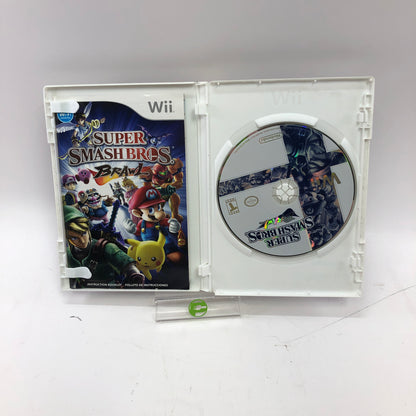 Super Smash Bros. Brawl (Nintendo Wii, 2008) Complete w Manual, No Inserts