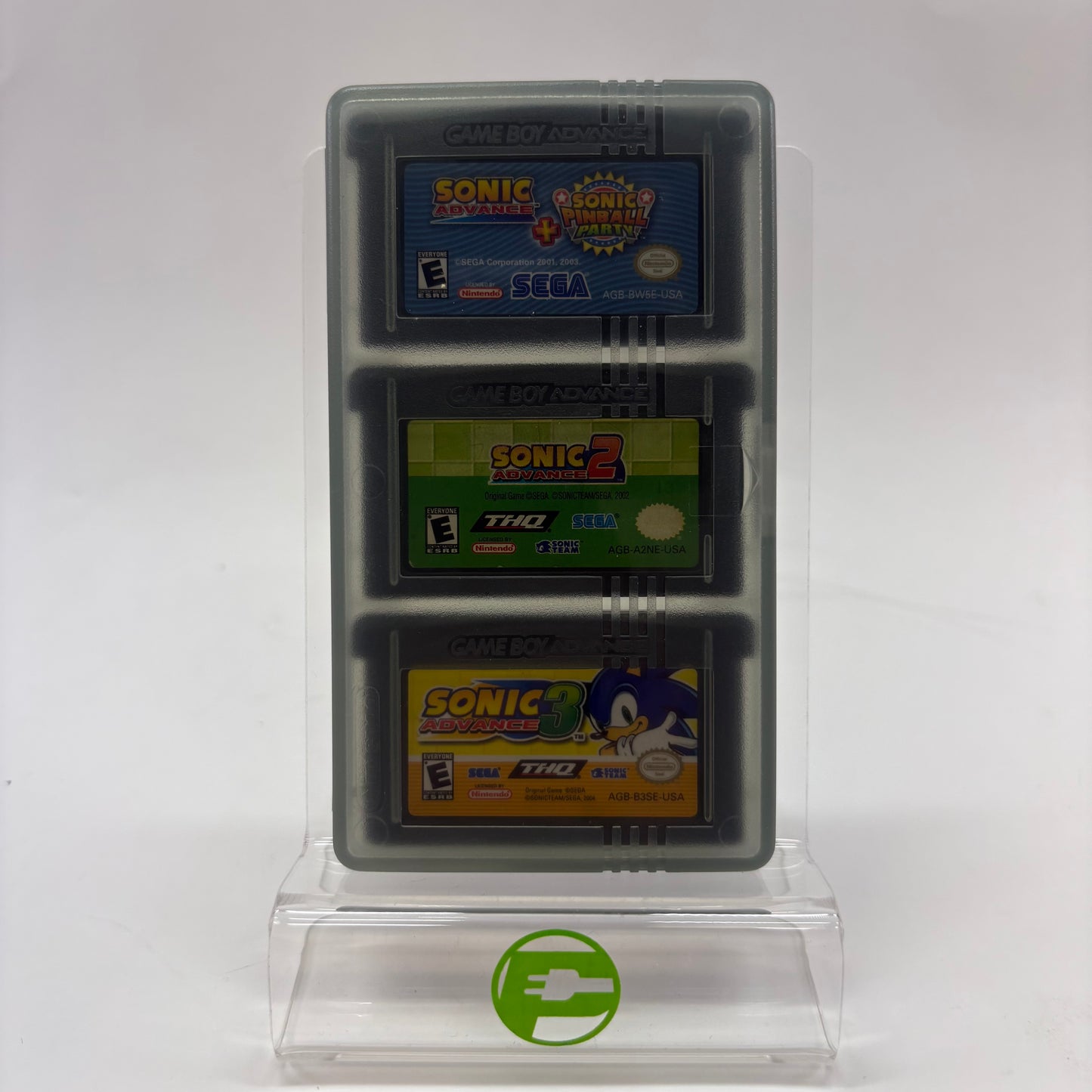 Lot of 3 Sonic Advance Nintendo Game Boy Advance Games