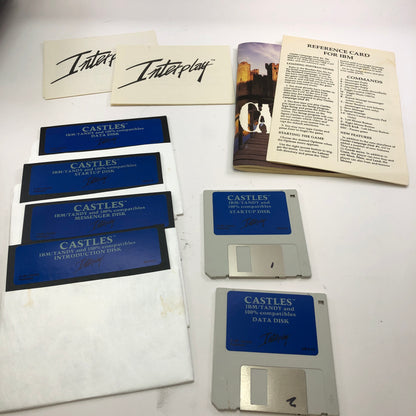 Castles (PC, 1990) Complete in Original Box w/ Manual and Inserts, CIB