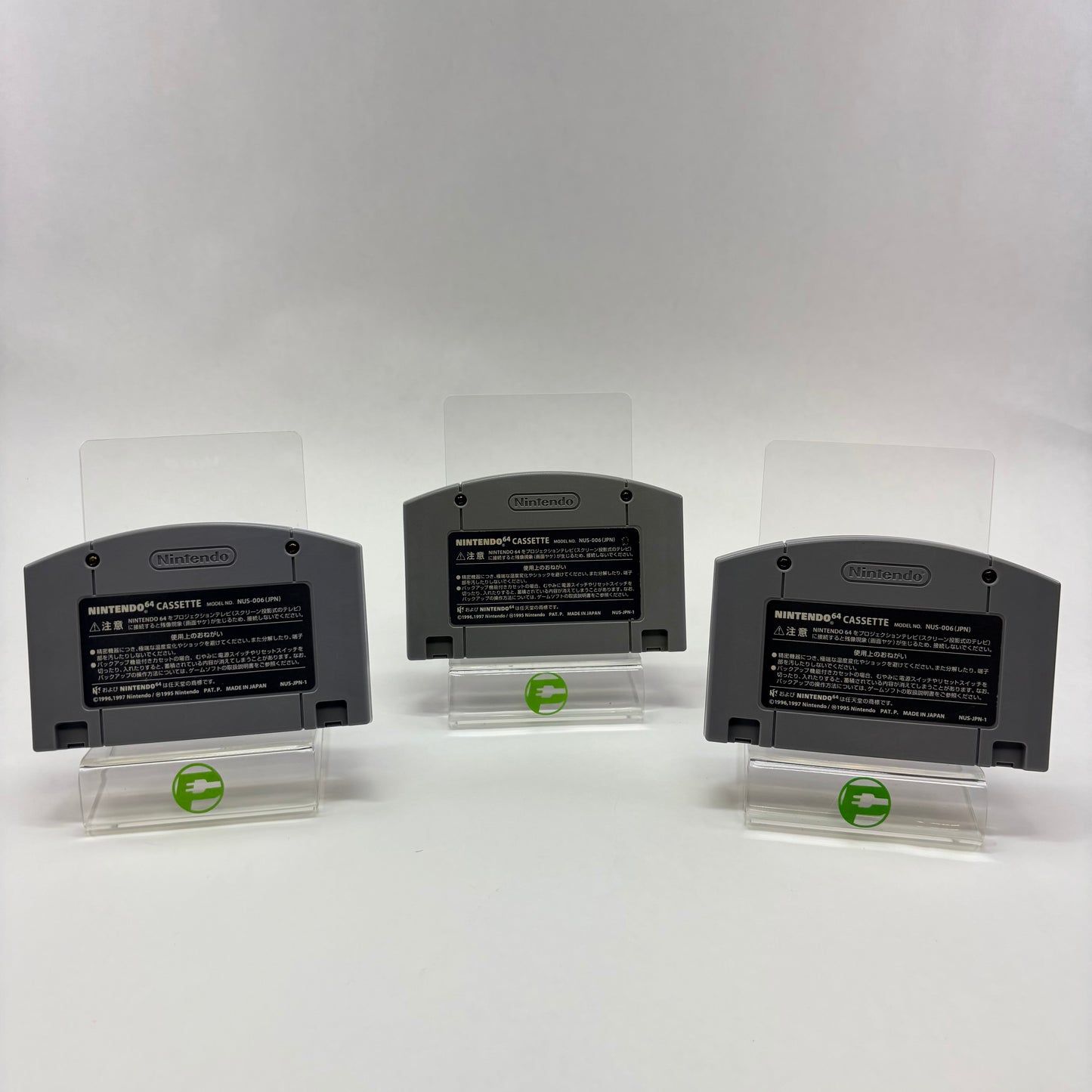 Lot of 3 Nintendo 64 N64 Games Japan Versions