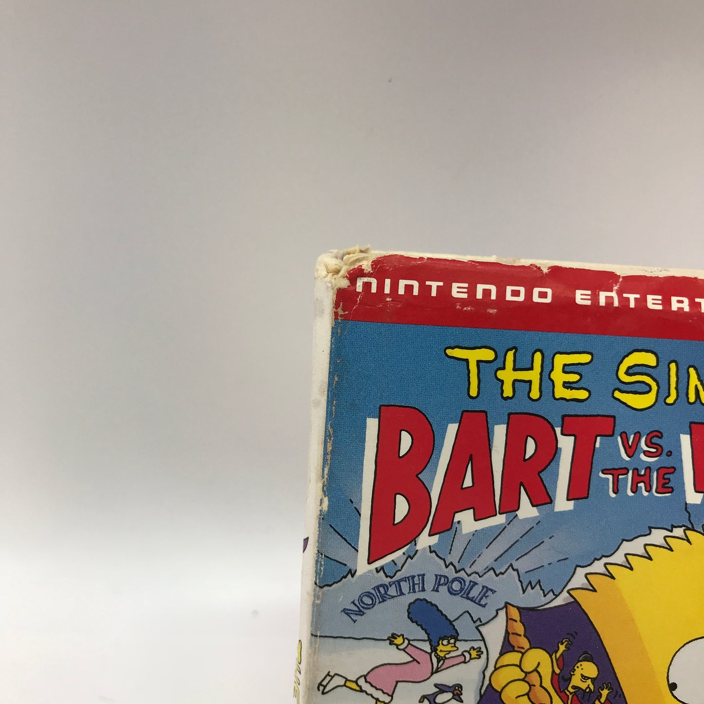 The Simpsons Bart vs the World (Nintendo NES, 1991) CIB w Dust Sleeve