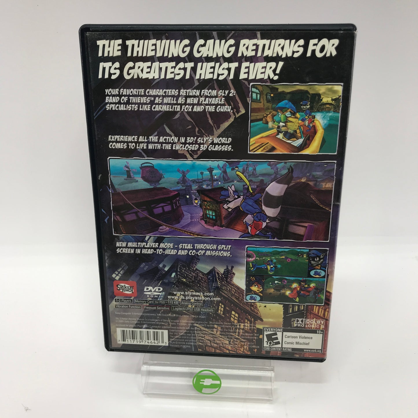 Sly 3 Honor Among Thieves (Sony PlayStation 2 PS2, 2005) No Manual