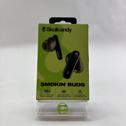 New Skullcandy Smokin Buds Noise Cancelling Black SCTAW