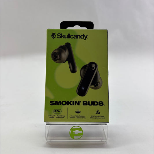 New Skullcandy Smokin Buds Noise Cancelling Black SCTAW