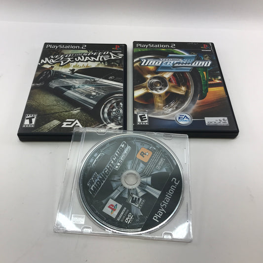 Need for Speed and Midnight Club 3 DUB Edition Bundle for PlayStation 2 (PS2)