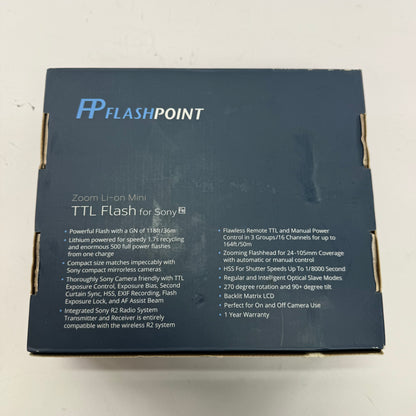 FP Flashpoint TTL Flash R2 mini for Sony