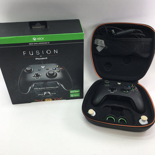 Microsoft Fusion by PowerA Black w Original Box and All Replaceable Parts