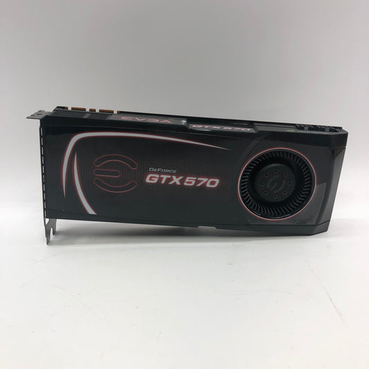 EVGA GeForce GTX 570 1.25GB GDDR5 SDRAM Graphics Card 012-P3-1570-AR Untested