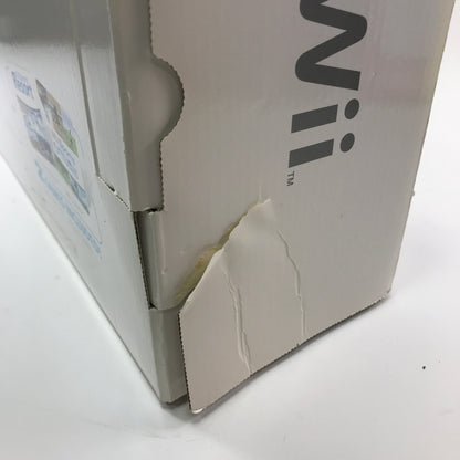 Nintendo Wii Video Game Console RVL-001 White No Sports Resort Disc READ