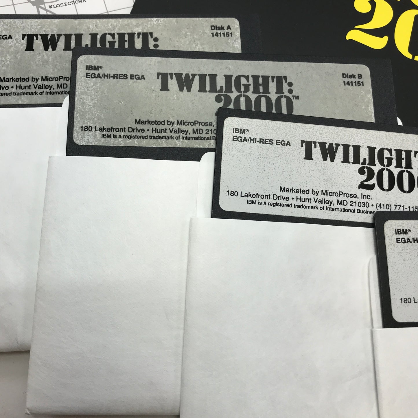 Twilight 2000 (PC, 1990) Complete in Original Box CIB
