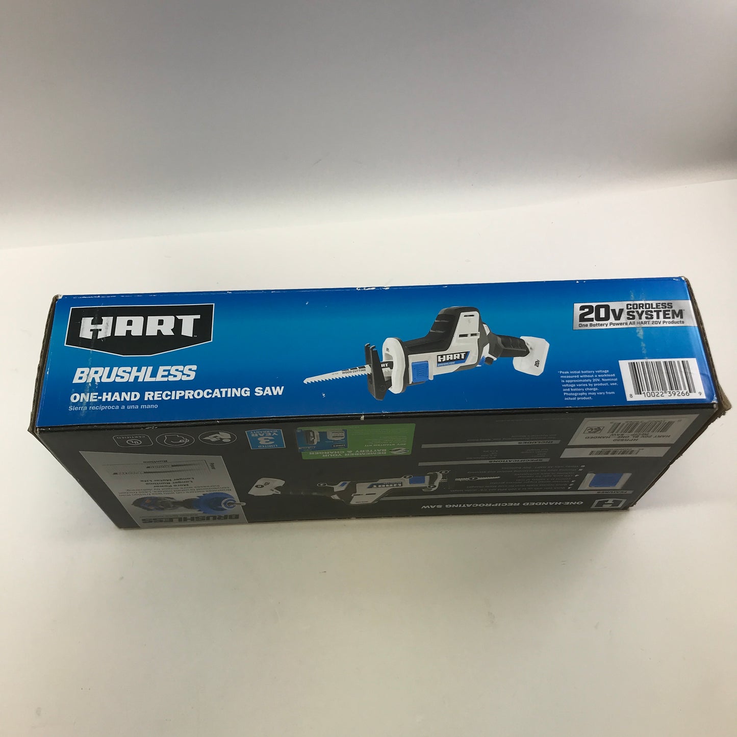 New Hart One-Handed Reciprocating Saw HPRS50 in Original Unopened Box