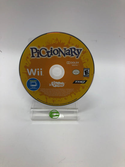 Nintendo Wii uDraw Tablet Black w 3 Games [Pictonary, andUDraw Studio Disc Only]