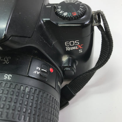 Canon Eos Rebel X SLR 35MM Film Camera w Carrying Strap