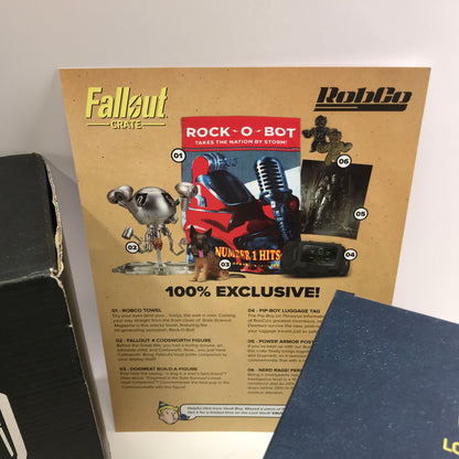 Fallout Loot Crate #5 Robco Complete in Original Box w All Inserts
