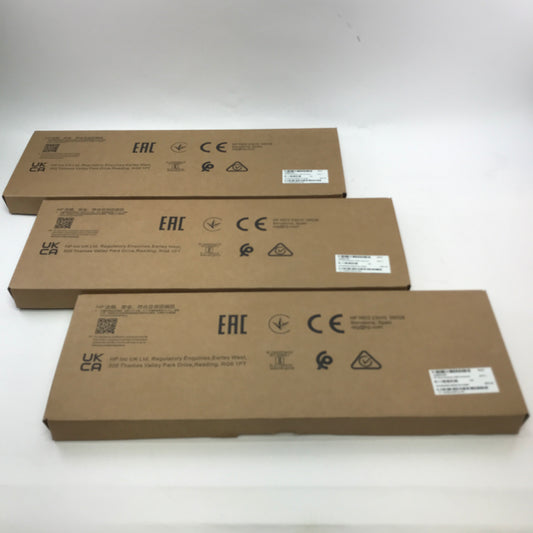 New HP Wired Desktop  Keyboard 320K  Lot of 3 HP Desktop Keyboards