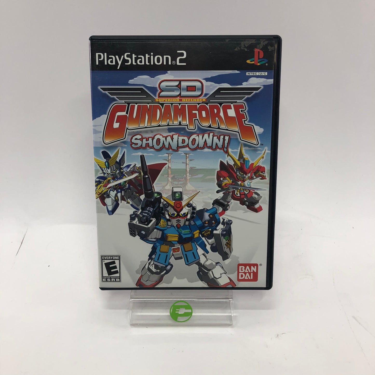 SD Gundam Force Showdown (Sony PlayStation 2 PS2, 2004) CIB Tested and Working
