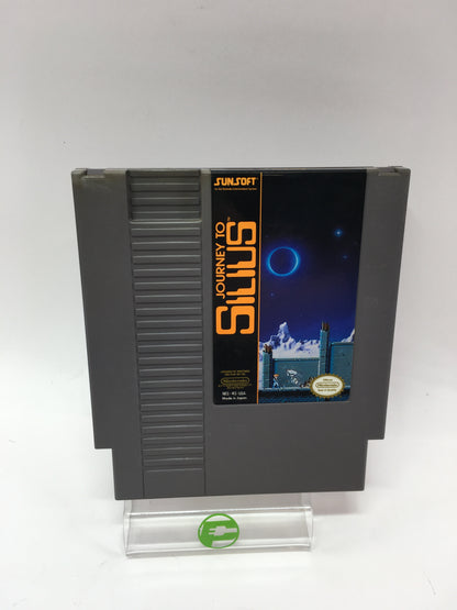 Journey to Silius (Nintendo NES, 1990) Tested and Working w Manual 