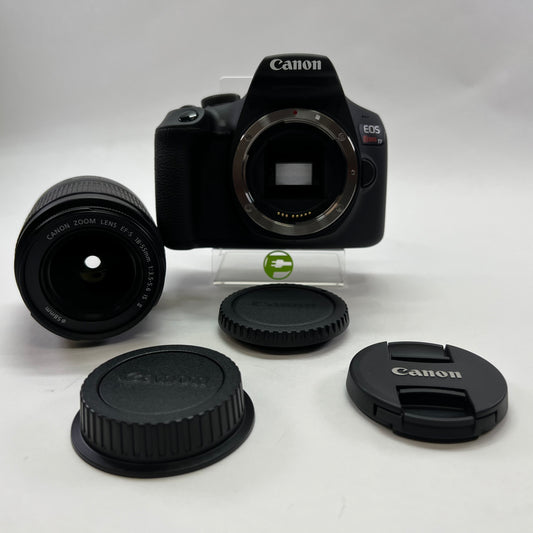 Canon EOS Rebel T7 24.1MP Digital SLR DSLR Camera 100,000 Shutter Count