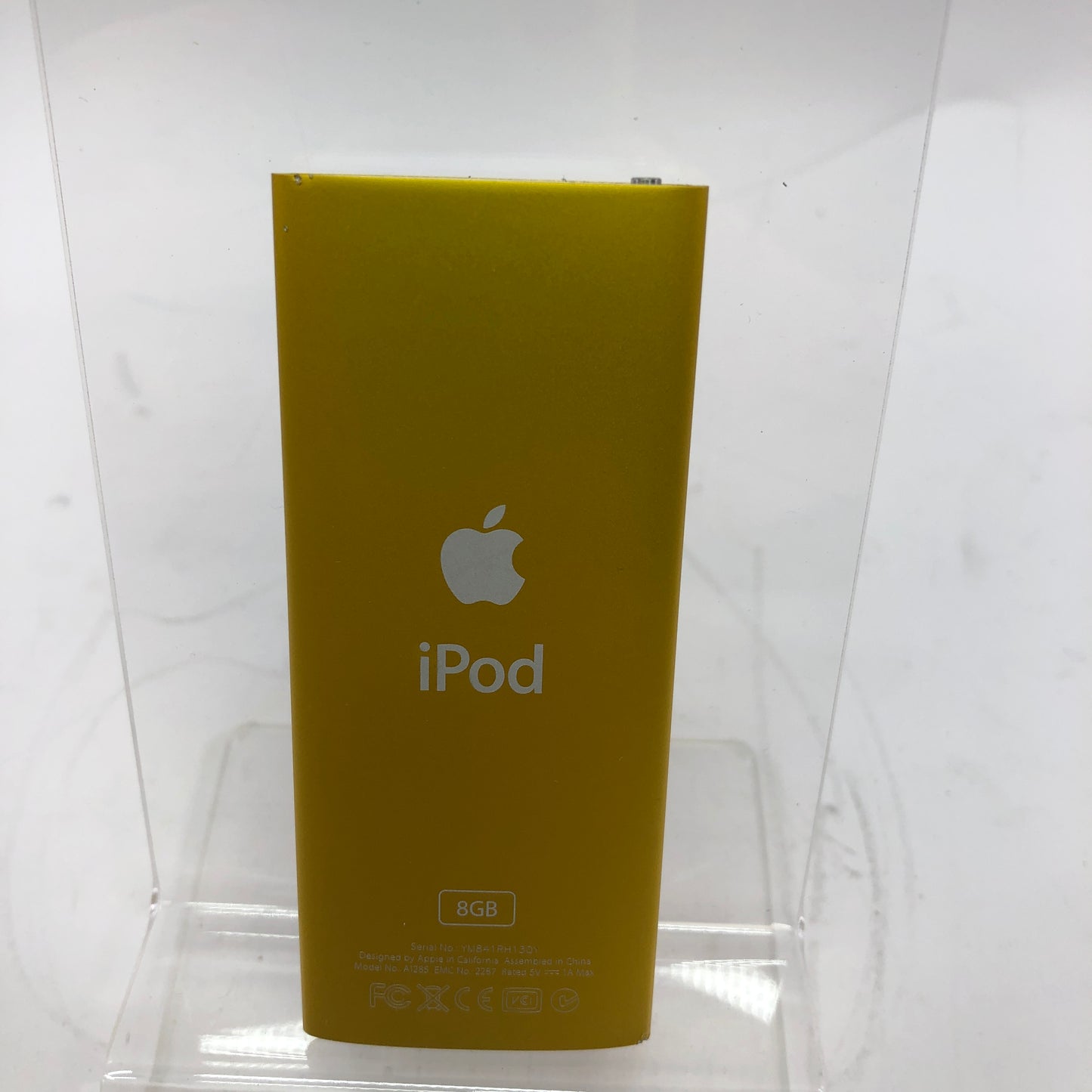 iPod Nano 4th Gen A1285 Yellow Tested and Working 8gb