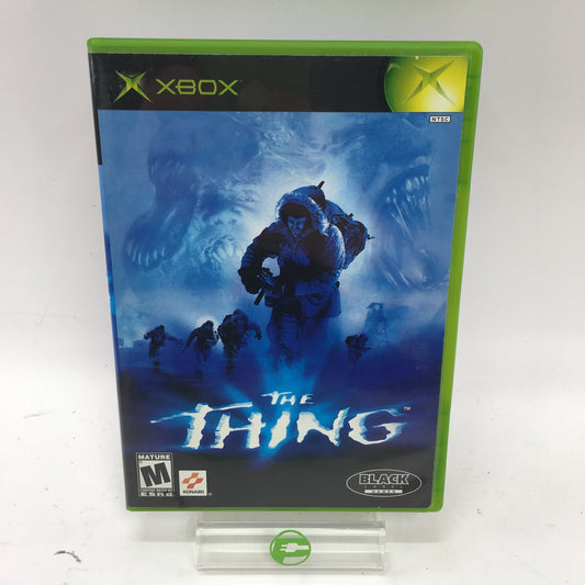 The Thing(Microsoft Xbox 2002)Complete in Box w Manual and Registration Card CIB