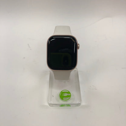 Unlocked Apple Watch Series 10 46MM Rose Gold Aluminum Starlight Sport Band