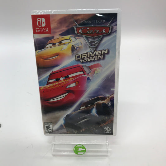 New Cars 3 Driven to Win (Nintendo Switch, 2017) Factory Sealed