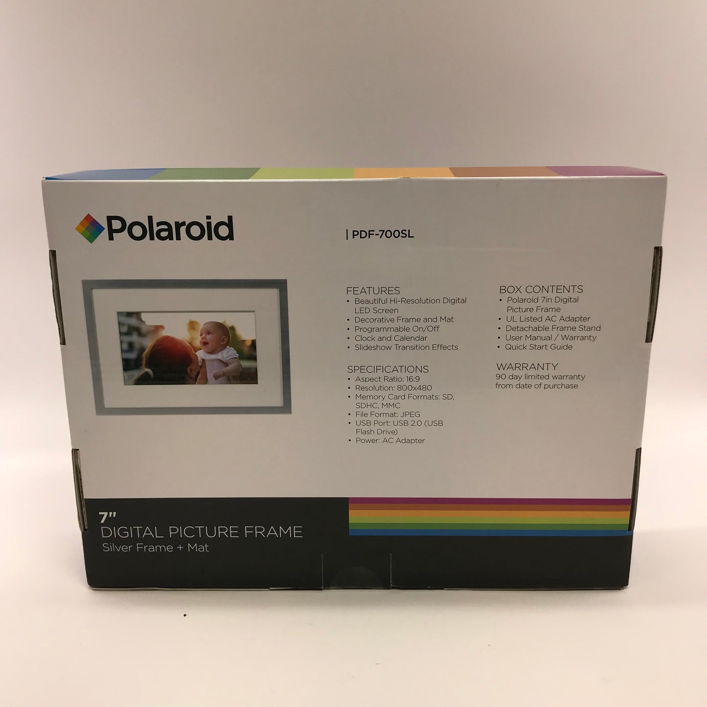 New Polaroid Digital Picture Frame Digital Picture Frame PDF-700SL
