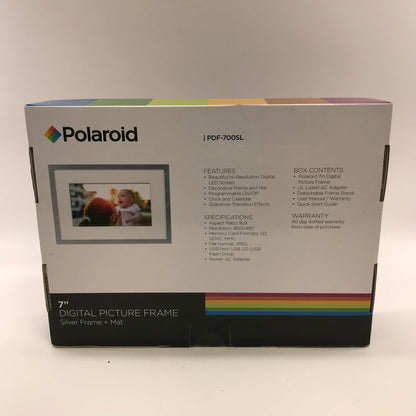 New Polaroid Digital Picture Frame Digital Picture Frame PDF-700SL