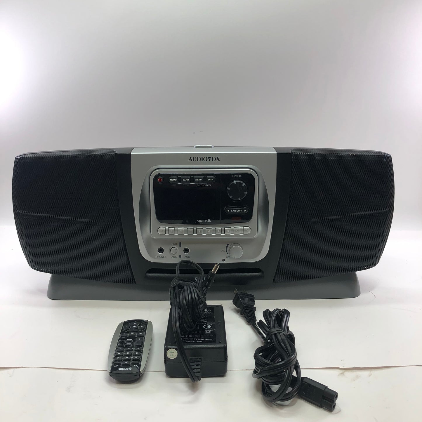 Audiowox Sir-bb1 Radio Receiver