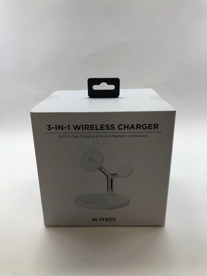 New Uline H-11501 3-In-1 Wireless Magnetic Connection Charger