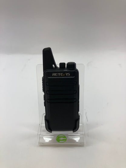Rectvis RT22 UHF Two Way Radio w/ Battery & Clip Bundle of 8