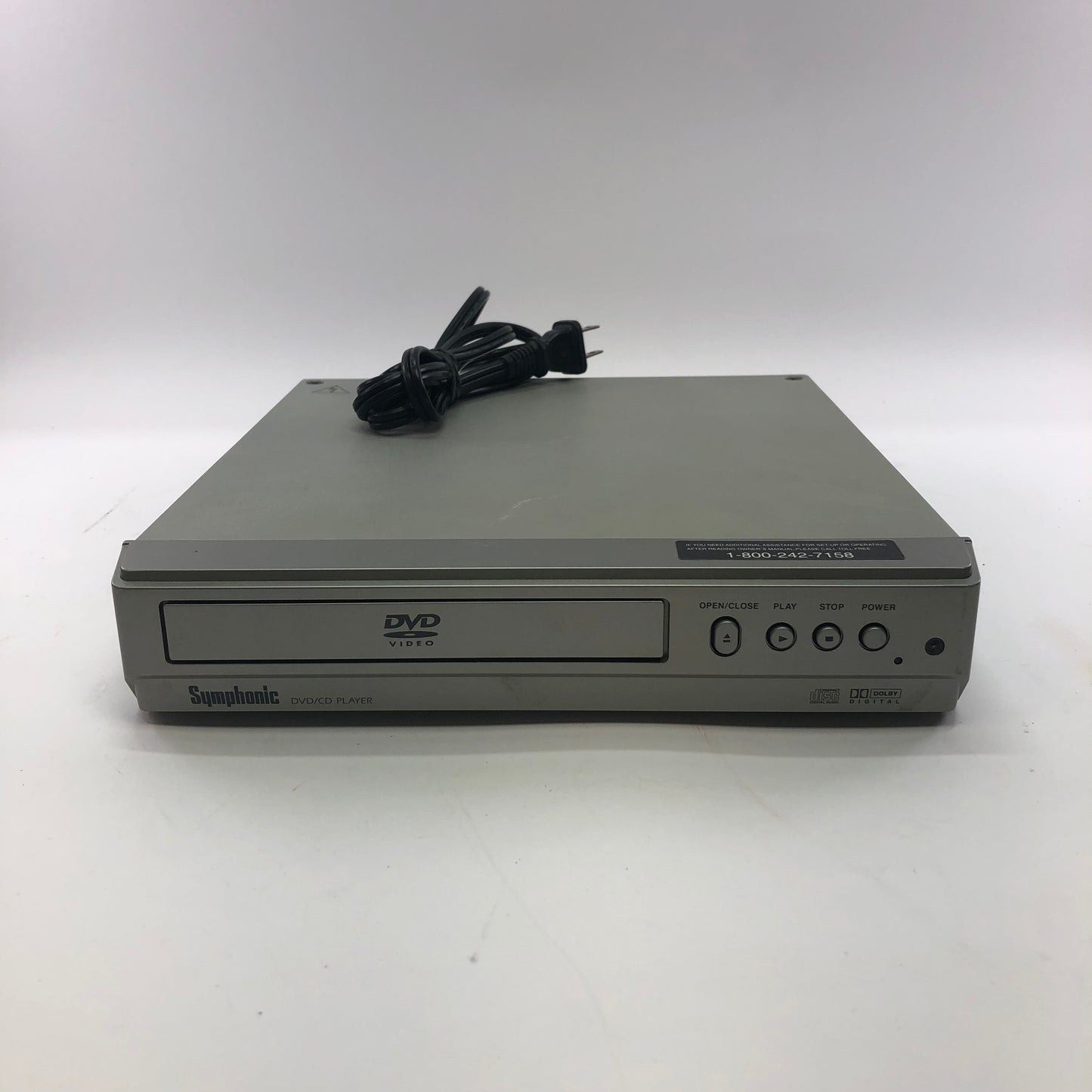 Symphonic DVD Player SD200E No Remote