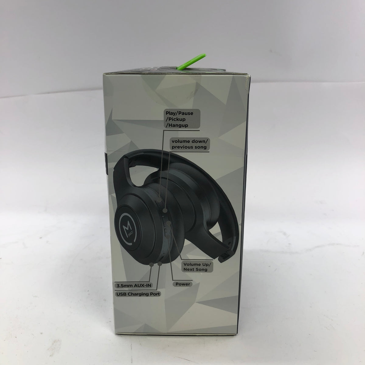 New Morpheus 360 Comfort Plus Wireless Over-Ear Bluetooth Headphones Black 