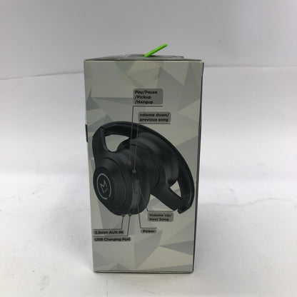 New Morpheus 360 Comfort Plus Wireless Over-Ear Bluetooth Headphones Black 