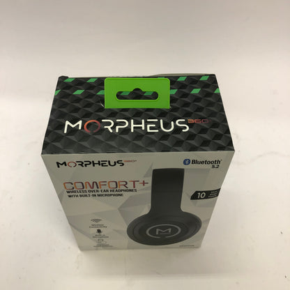 New Morpheus 360 Comfort Plus Wireless Over-Ear Bluetooth Headphones Black 