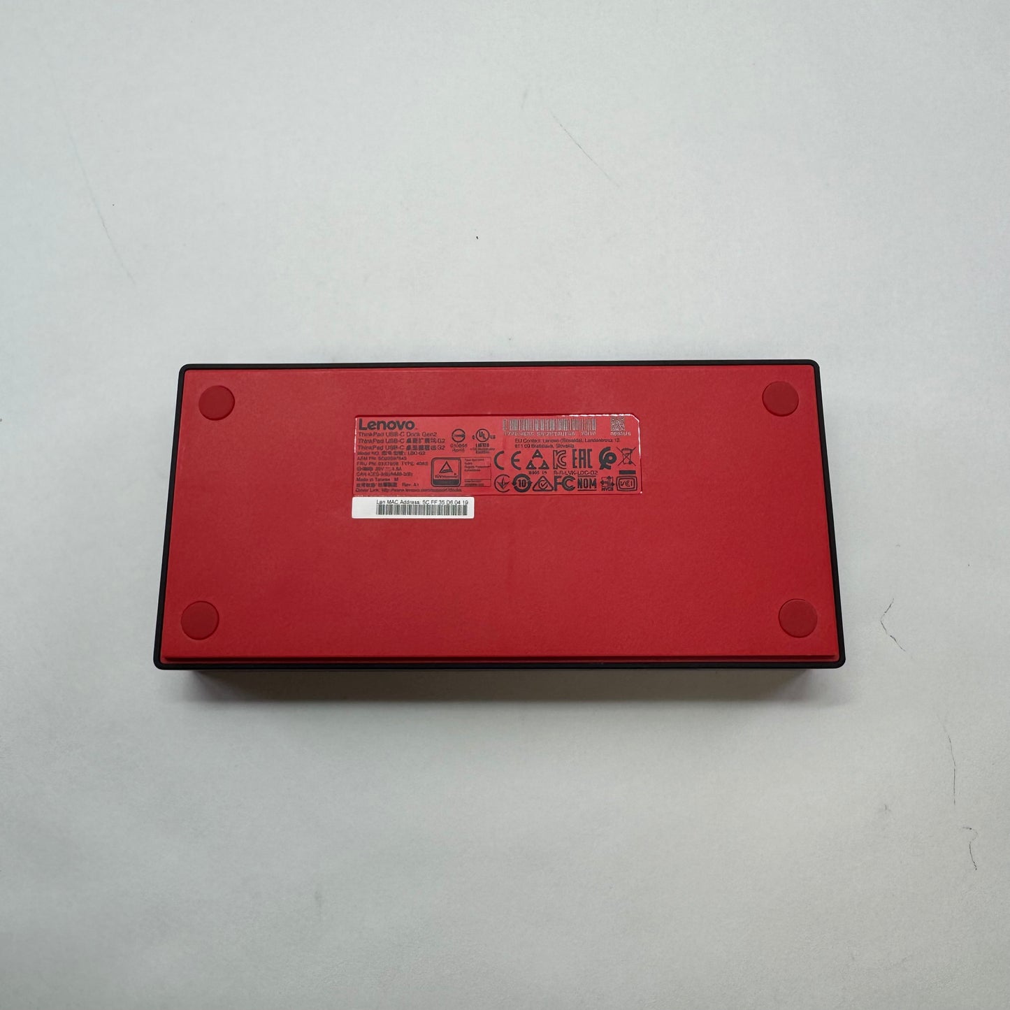 Lenovo ThinkPad USB-C Dock Gen 2 LDC-G2 Docking Station