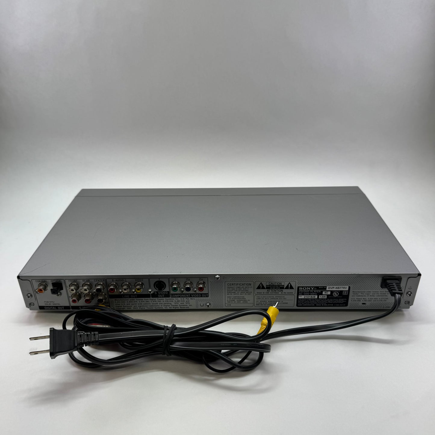 Sony DVP-NS775V CD/DVD Player