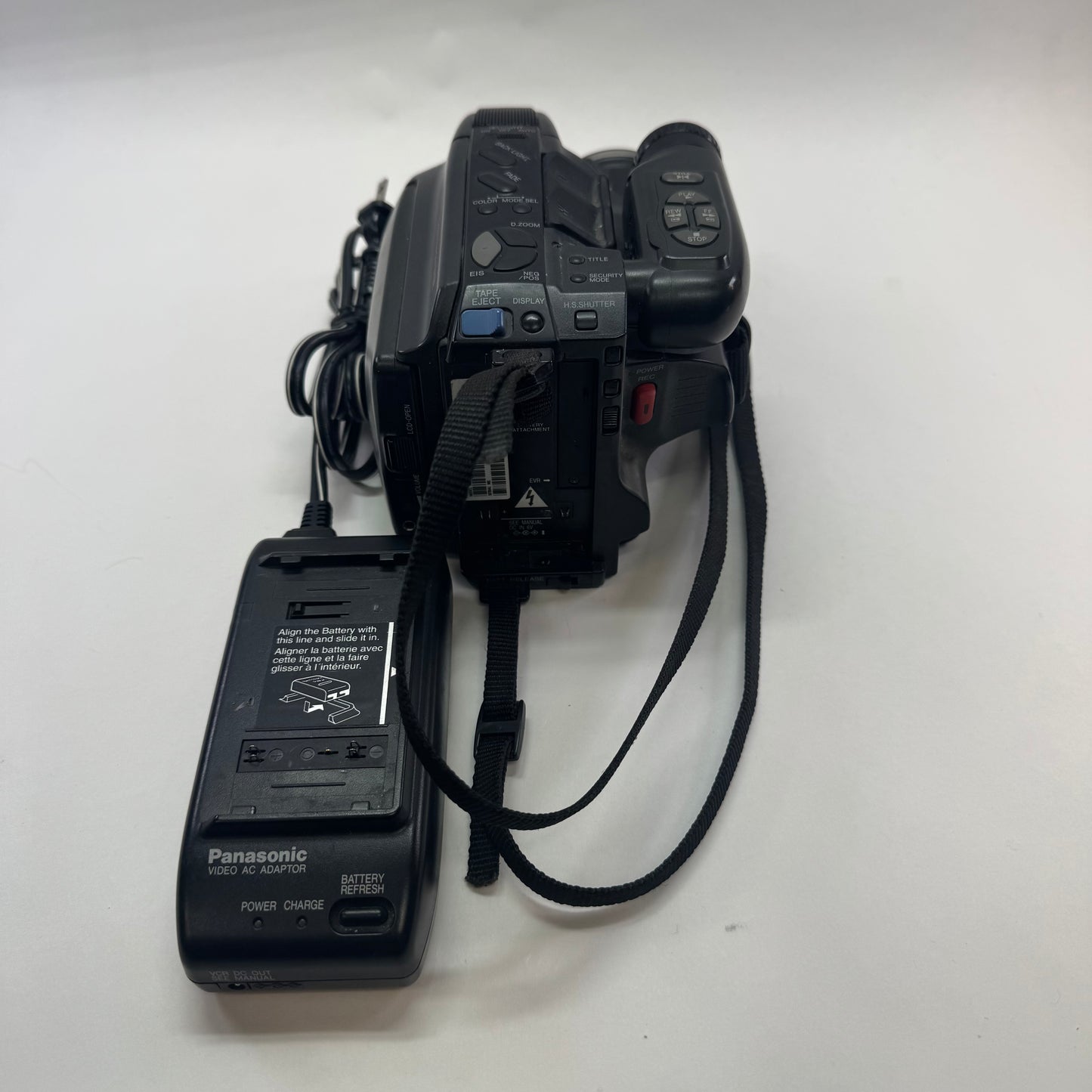 Panasonic Palmsight PV-L657 VHS-C Palmcorder Camcorder