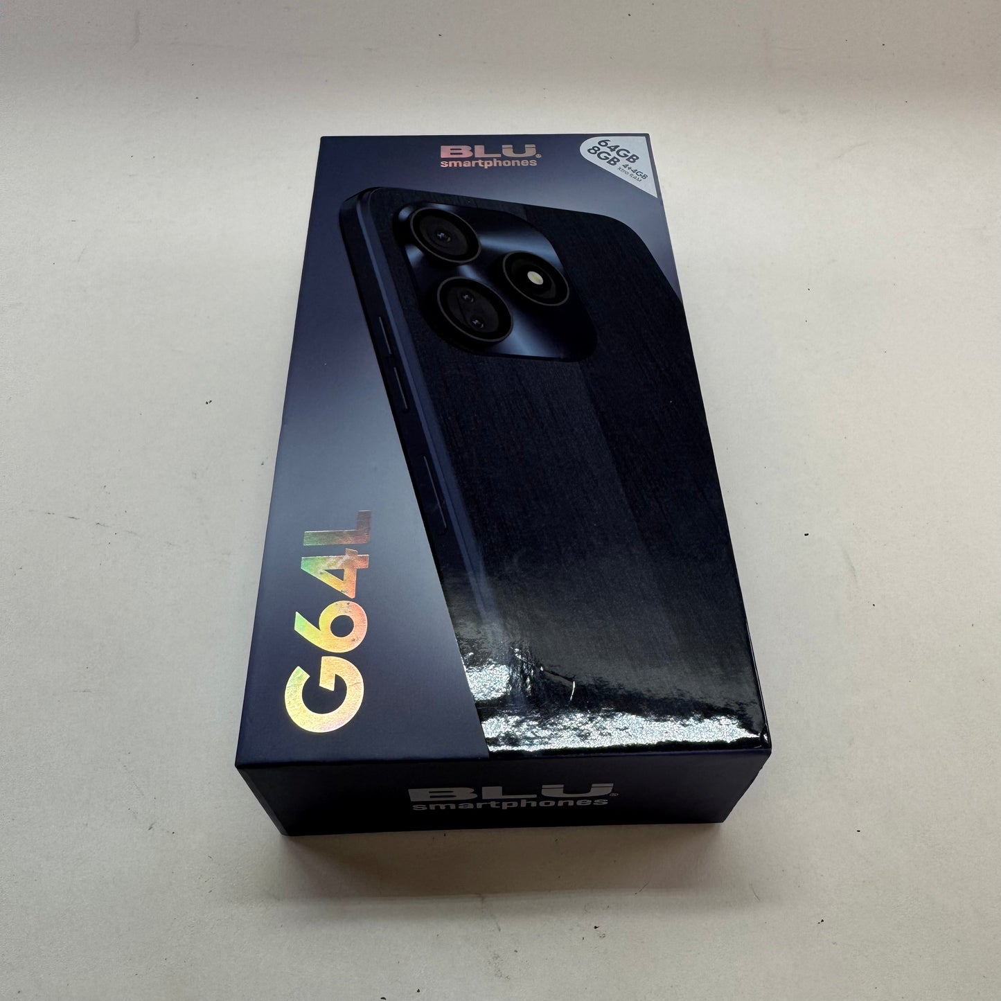 Factory Unlocked BLU G64L 64GB 14 Dark Blue