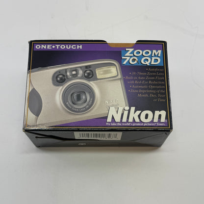 Nikon One Touch Zoom 70AF AF 35mm Point & Shoot Film Camera