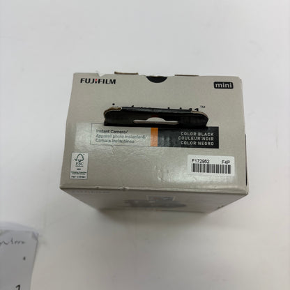 Open box FujiFilm instax Mini 41 60mm 0.3 Focus Range Black Instant Camera