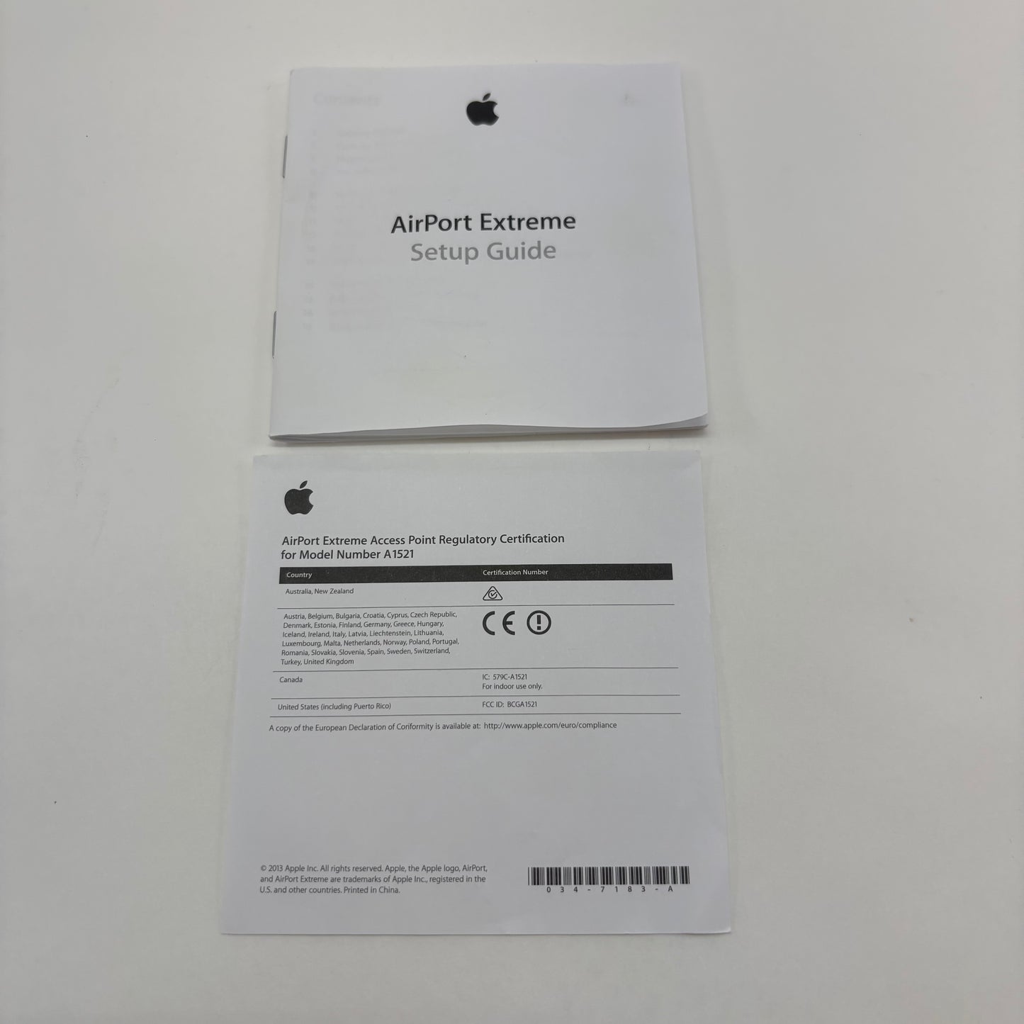 Apple AirPort Extreme 6th Gen 802.11ac Dual-Band Wi-Fi Router ME918LL/A