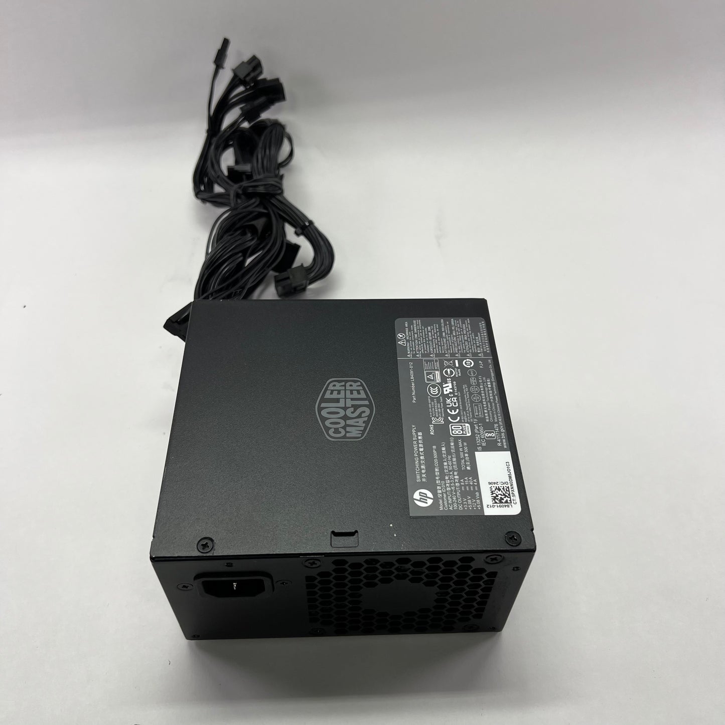 Cooler Master D20-500P1B L84091-012 80 Plus Bronze 500W Non Modular Power Supply