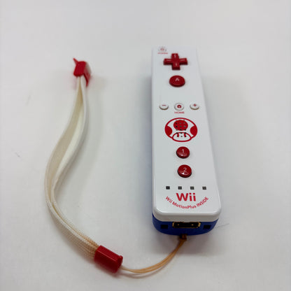 Nintendo Toad Wii Motion Plus Controller Controller RVL-036 White/Red