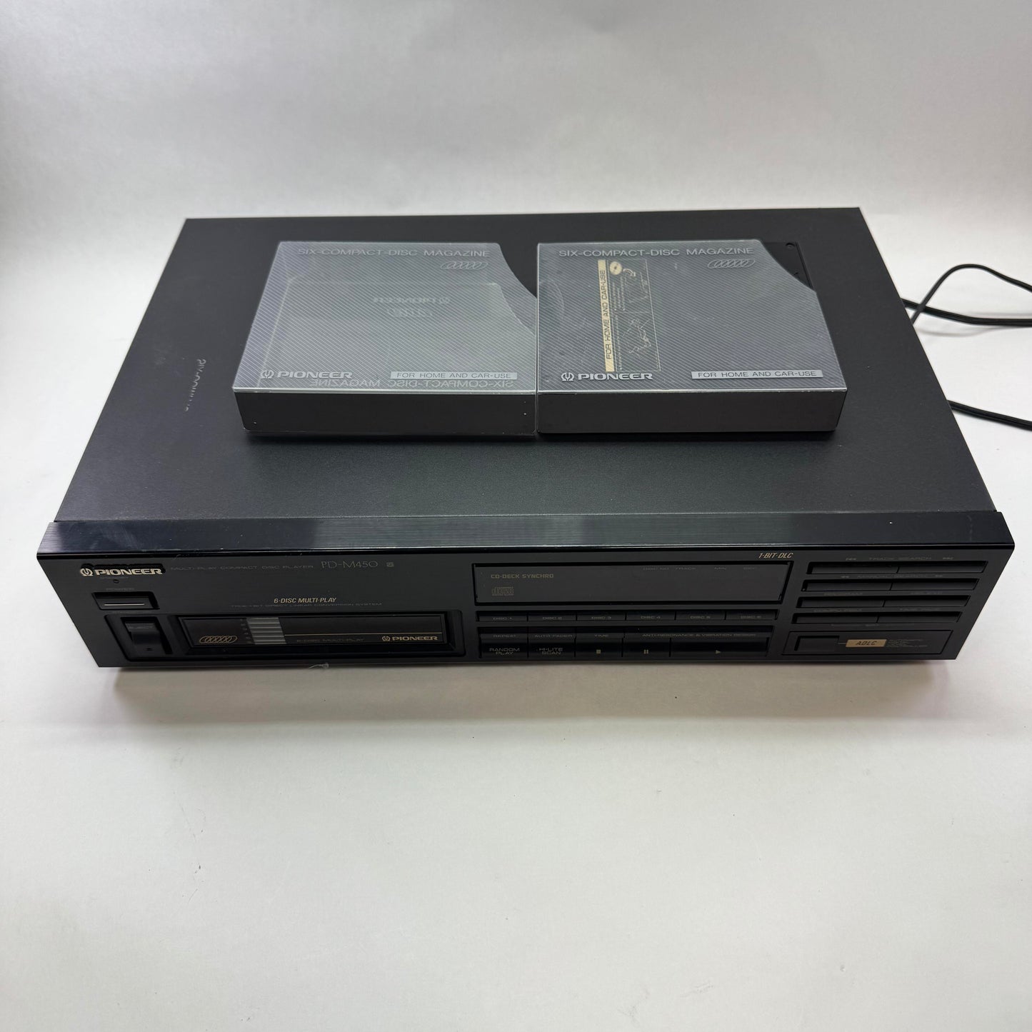 Pioneer 6-Disc Magazine Cartridge Multi-Play Compact Disc Player PD-M450