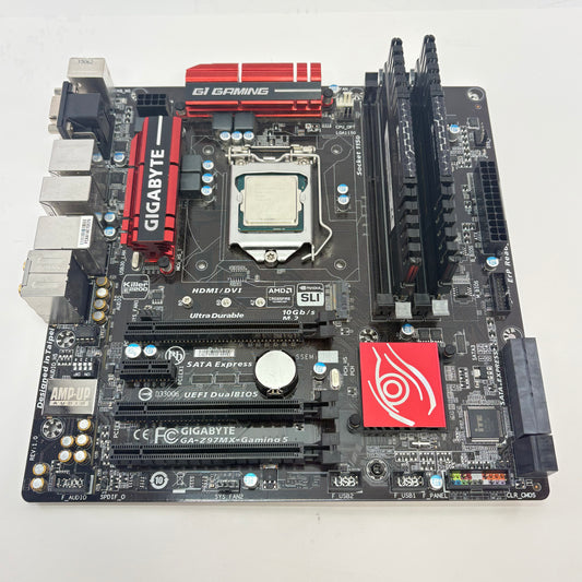 Gigabyte GA-Z97MX Motherboard LGA 1150 microATX Intel DDR3 Motherboard