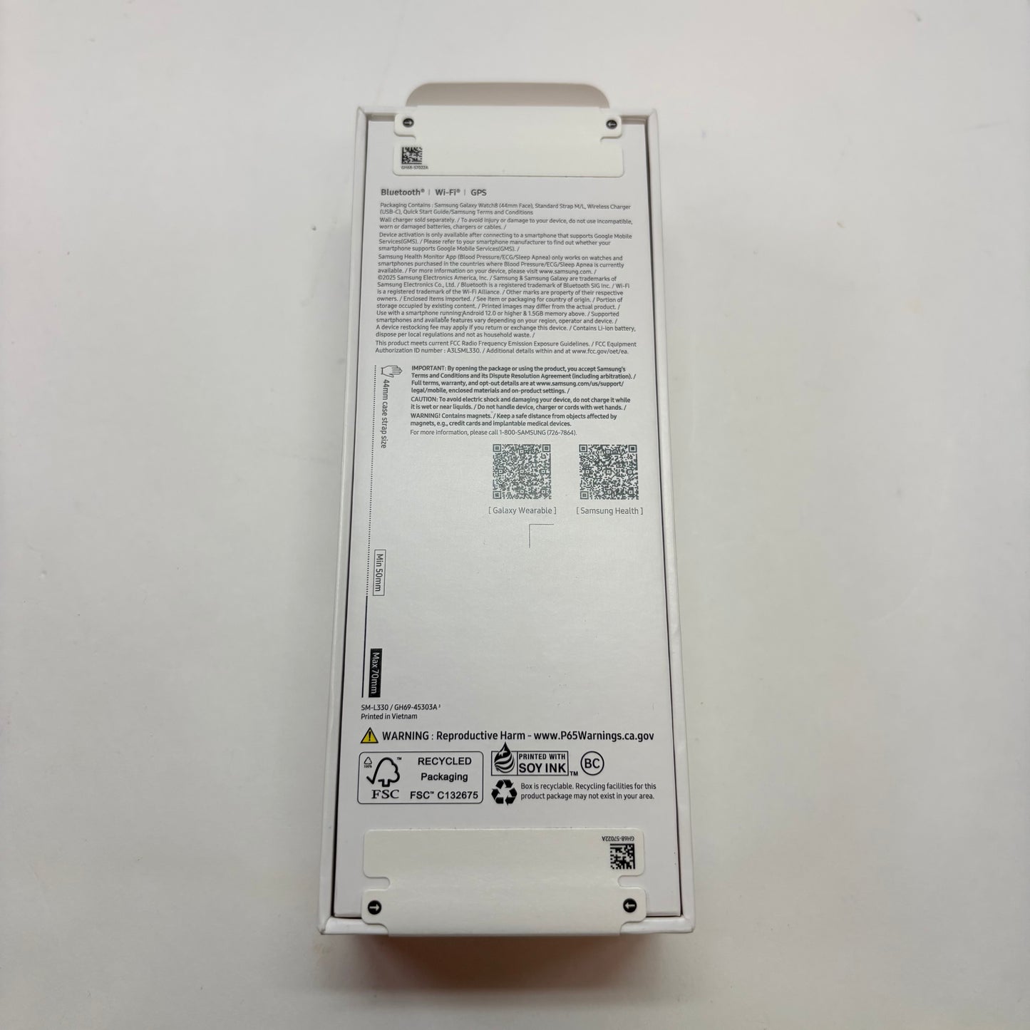 New GPS Only Samsung Galaxy Watch8 Armor Aluminum SM-L330