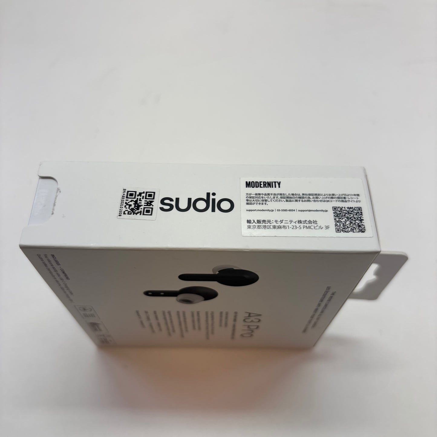 Sudio A3 Pro Noise Cancelling Wireless Earbuds  Black A3PROBLK